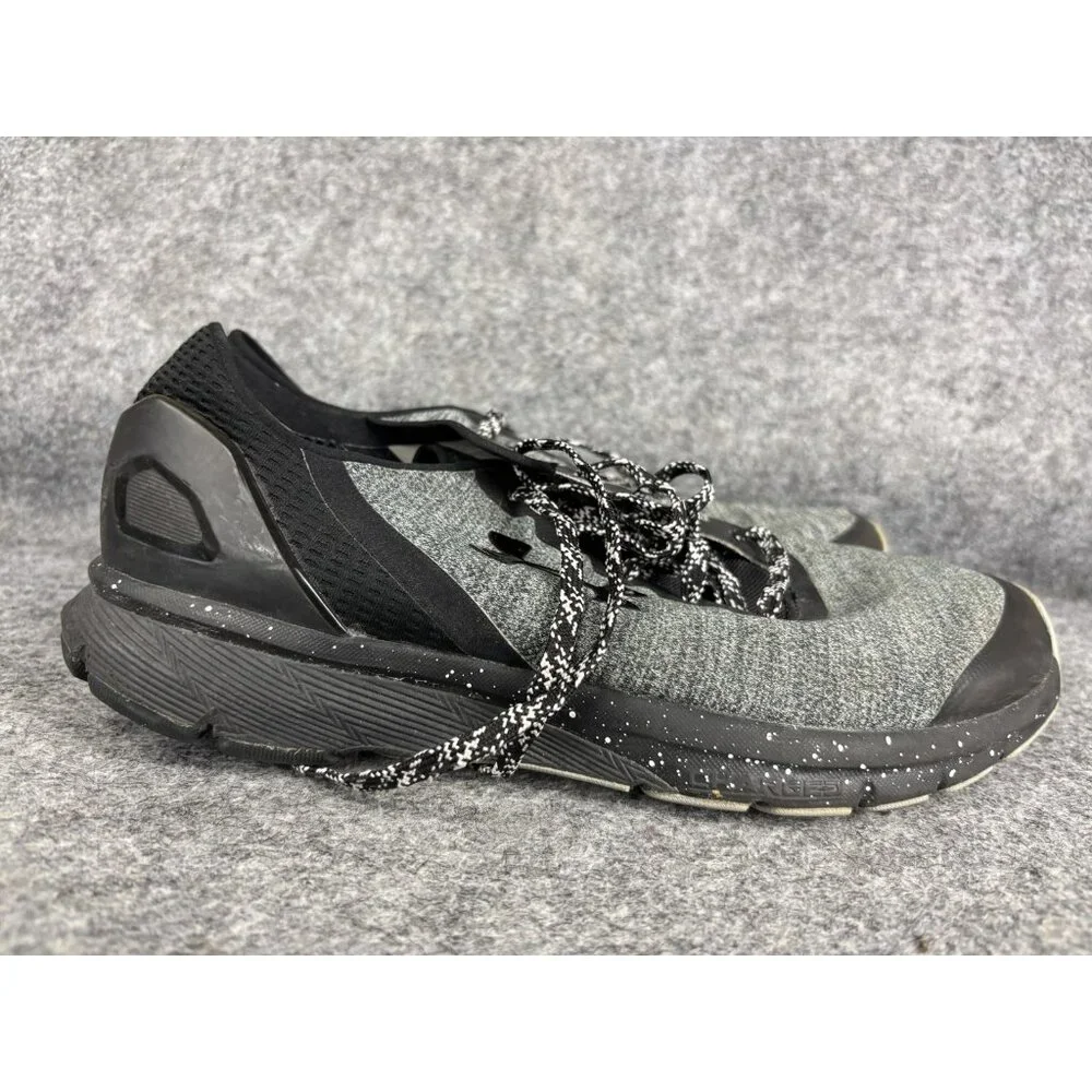 Under Armour Charged Running Shoes Womens Size 8.5 Gray Black‎ Athletic Trainers